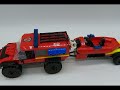 LEGO 4x4 Fire Engine with Rescue Boat - 60412 Speed Build