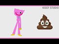 Kissy Missy + POOP = ? | Poppy Playtime Animation meme PART #11