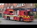 [CROATIA] - Fire-CONVOY ZAGREB Fire Department responding + Police, VIP-Convoy & EMS Service!