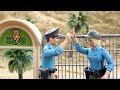 Construction vehicle rescue police car toys collection video
