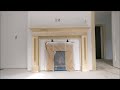 Modern Fireplace Mantel build DIY