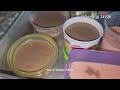 Agar-agar Susu Coklat Lapis Strawberry Memang Mudah Ja Nak Buat