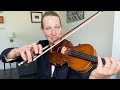 How to play the ORIGINAL bowing for Paganini's 5th Caprice with Helena Baillie in 4 steps