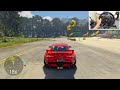 Toyota Supra GR The Crew Motorfest Steering Wheel Gameplay | Thrustmaster T300RS