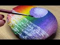 ❤️ How to Paint Love Story on Stone | Easy Stone Satisfying Acrylic Painting