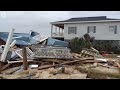 Damage in Town of Edisto Beach