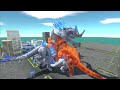 Shimo vs Godzilla Thermolnuclear -Clash of the Growing Giant | Animal Revolt Battle Simulator
