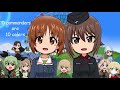 【GuP】10 commanders are 10 colors - 隊長十色 -