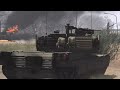 Putin Panic! The line of T-90M tanks that had just arrived was destroyed by the M1 ABRAMS | on the t