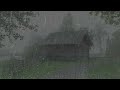 Hujan Pengantar Tidur-Tidur nyenyak-Suara Hujan Deras & petir di Atap- Suara hujan untuk tidur #71