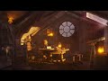 Astronomer's Attic - Cozy Ambience, Fireplace Sounds & Music ✨