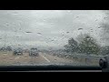 Memphis bridge in the rain