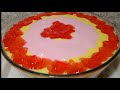 Rafhan Jello Custard Dessert | Restaurant Style Simple Custard | How To Make Rainbow Custard Dessert