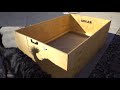 How to build make a puppy whelping box DIY