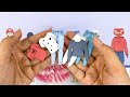 Battle Elsa, Poppy & Joy Inside out 2 Poppy Playtime 3 or Digital Circus? | DIY Paper Dolls Fashion