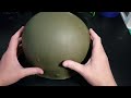 Grade 1 Helmet liner from At The Front. Full Review M1 Helmet paratrooper