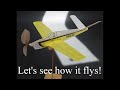 Build and Fly a Beech Bonanza Indoors/ Prop Construction/Rolling Balsa Tubes