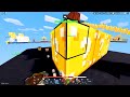 Roblox Bedwars But ONE HUGE LUCKY BLOCK