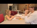 Emily Tonti teaching a child with severe dyslexia