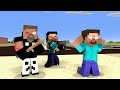 Monster School : Good Steve vs Rich Herobrine  - Minecraft Animation