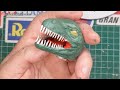 Building the Tyrannosaurus Rex in 1/35 scale by Tamiya - a perfect kit for dinosaur-mad kids??