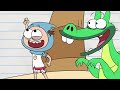Skater Boy Turns to CLAY! | Boy & Dragon | Cartoons for Kids | WildBrain Zoo