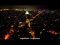 The Amazing Sagrada Familia by Night. August 2023. Drone 4K.
