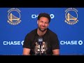 Steve Kerr and Klay Thompson emotional after playoff elimination