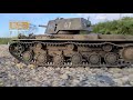 RC Tank Heng Long Russia KV-1 HG P806 Trailer ASMR 헝롱 탱크 트레일러
