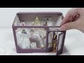 DIY Miniature Dollhouse - Mini Bridal House; Relaxing Crafts Video