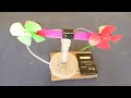 How to make hydrulic fan at home || double propellers fan