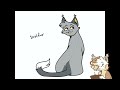 Warrior Cats First Arc ThunderClan Characters Speedpaint Part 2