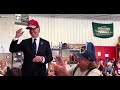 Biden puts on a Trump 2024 Hat