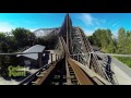 Mean Streak Wooden Roller Coaster POV at Cedar Point