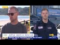 Man uses Apple Watch to call for rescue after being dragged out to sea | 9 News Australia