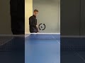 🏓 GHOST SERVE 🏓 😮 Can you do it? 👀 #pingpong #tabletennis #serve #shorts #tutorial