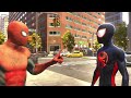 Peter and Miles Help New York with NWH Final Swing Suit and ITSV Suit - Spider-Man 2 PS5