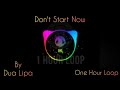 Dua Lipa - Don't Start Now | One Hour Loop