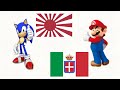 If Sonic is Japanese, and Mario is Italian...