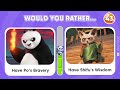 Would You Rather...? Kung Fu Panda 4 🐼🥋 Daily Quiz