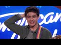 Francisco Martin: He's So Nervous But Watch What Happens When He Opens His Mouth | @AmericanIdol