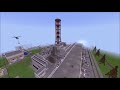 Minecraft Chernobyl NPP Before/After Map Tour.  (Xbox One)