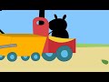 Daddy Pig don't abandon Peppa and George | Peppa Pig Funny Animation