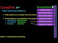 CompTIA A+ Full Course for Beginners - Module 5 - Configuring Network Addressing