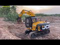 New JCB 145 Excavator with Pooja and First Day Working New Bridge Foundation from Start to Finish