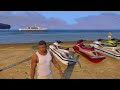 Franklin Opened Most Expensive Luxury Beach Hotel In GTA 5 | SHINCHAN and CHOP