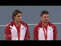 Men's Tennis Doubles Medal Ceremony at 2008 Beijing Olympics