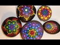 How to paint dot mandalas with Kristin Uhrig- #5- Rainbows