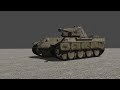 Panzer V Panther Blender Animation Test