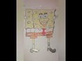 Spongebob Cartoon Drawing✏️🎨// easy drawing🎨#cartoondrawing